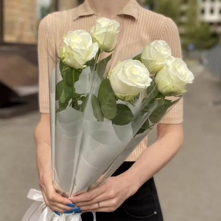 Роза белая